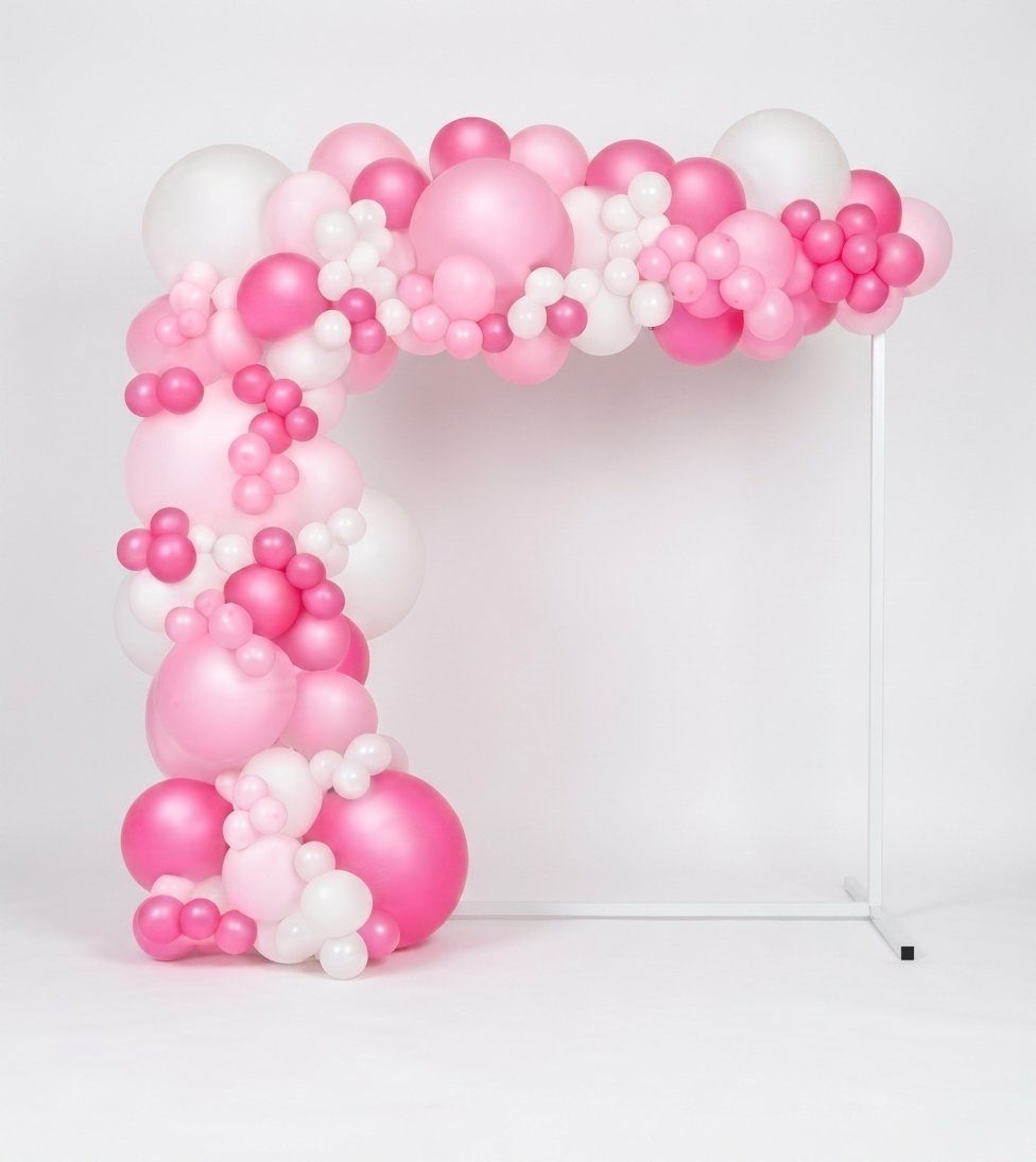 Square Demi Arch balloon design